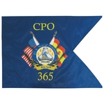 20" X 27.75" Custom Single Reverse Military Guidon Flag