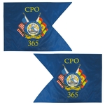 20" X 27.75" Custom Double Sided Military Guidon Flag