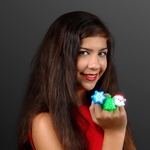 Blinky Soft Christmas Rings - ASSORTED