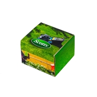 4" x 4" x 3" E-Flute corrugated tuck box with digitally... from ASI 90807...