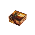 6" x 6" x 3" E-Flute Tuck Box Double Side