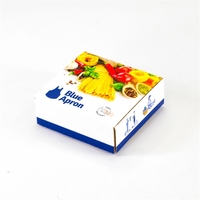 4" x 4" x 1.5" E-Flute corrugated tuck box with double... from ASI 90807 Tekweld