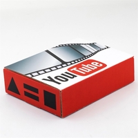 11" x 8,5" x 1.375" E-Flute corrugated tuck box with double... from ASI 90807...