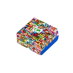 7.25" x 7.25" x 3.625" E-Flute Fold Above Single side