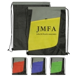 Drawstring Bag Multi Colored Non-Woven