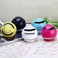 Round Bluetooth speaker with lithium-ion batteries and 30 foot range.... from...