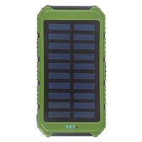 Portable Solar Power Bank Charger. Built-in 3,000 or 5,000 mAh lithium......