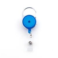 Retractable No-Twist Carabiner Badge Reel