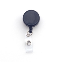 Retractable Badge Reel, steel pin back... from ASI 47204 CredentialExpress /...