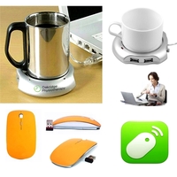 iBank® 4 Port USB Hub + Cup Warmer + 2.4GHz Wireless... from ASI 79909...