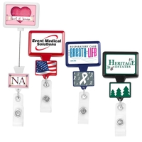 Double Up Rectangle Badge Reel