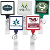Hemp JUMBO Square Badge Reel