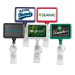 Hemp JUMBO Rectangle Badge Reel