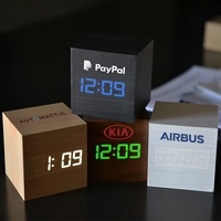 Cube clock with LED.... from ASI 31978 Admanline