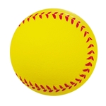 Yellow Softball Stress Reliever