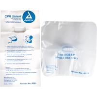 CPR mask with a one-way valve, barrier filter and bag.... from ASI 84514...