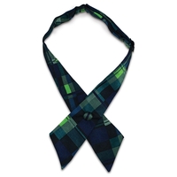 Custom Wet Dye Silk Crossover