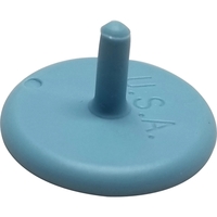 Light blue golf ball marker.... from ASI 84514 Safety Made