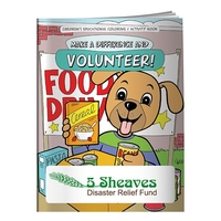 Make a difference and volunteer coloring book.... from ASI 40480 Koozie Group...