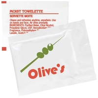 Moist towelette packet.... from ASI 40480 Koozie Group / Norwood