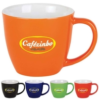 Mug with color exterior and white interior, 13 oz.... from ASI 40480 Koozie...