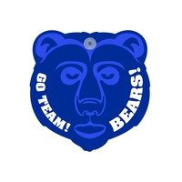 Grizzly Bear Window Sign