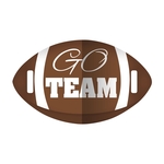 10 3/4" x 17 3/4" Cheer Sign Full Color