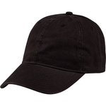 6 Panel Unstructured Low Crown Cotton Twill Cap
