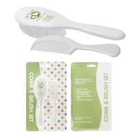 Baby brush and comb set with clamshell packaging and customization.... from...