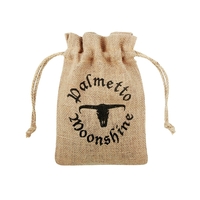 Rugged Burlap Drawstring Pouch, Thick jute material... from ASI 31977 Adline...