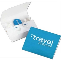 Golf Tees, Divot Tool and Ball Marker in Matchbook