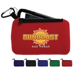 Smartphone holder with Zippered Pouch- Full Color