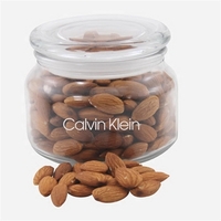 Almonds in a Glass apothecary Jar with Lid... from ASI 44900 NC Custom...