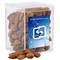 Almonds in a Clear Acrylic Box- 2.25" x 2.25" x 3"... from ASI 44900 NC...