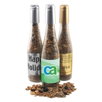 11" Champagne Bottle with Trail Mix