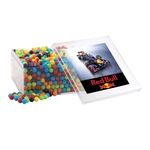 Mini Jawbreakers in a Clear Acrylic Large Box