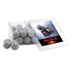 Chocolate Golf Balls in a Clear Acrylic Large Box