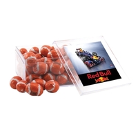 Chocolate Footballs in a Clear Acrylic Box- 4" x 4" x... from ASI 44900 NC...