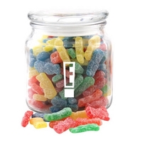 Sour Kids in a Glass Jar with Lid