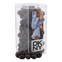 Chocolate Espresso Beans in a Clear Acrylic Box- 2.25" x 2.25"... from ASI...