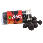 3 " Plastic Tube with Metal Cap-Chocolate Espresso Beans