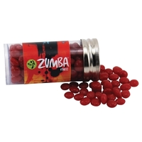 Cinnamon Imperials Candy in a 3 " Plastic Tube with Metal... from ASI 44900...