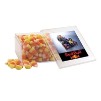 Candy Corn in a Clear Acrylic Box- 4" x 4" x... from ASI 44900 NC Custom...