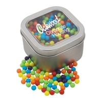 Large Tin with Window Lid and Mini Jawbreakers
