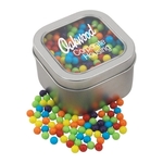 Large Tin with Window Lid and Mini Jawbreakers