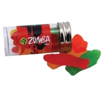 Gummy Bears in a 3 " Plastic Tube with Metal Cap