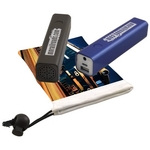 Bluetooth Speaker Power Bank in Microfiber Bag