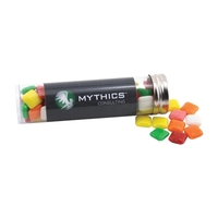 Mini Chicklets Gum in a 5 " Plastic Tube with Metal... from ASI 44900 NC...