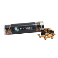 Trail Mix in a 5 " Plastic Tube with Metal Cap... from ASI 44900 NC Custom...