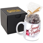 Premium Gift Box with Mug & Dk Chocolate Espresso Beans